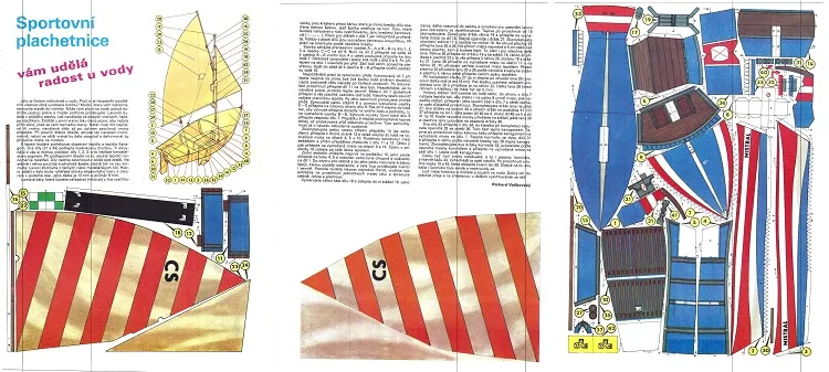 športová plachetnica